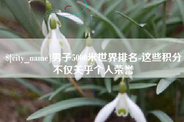 陵水男子5000米世界排名-这些积分不仅关乎个人荣誉