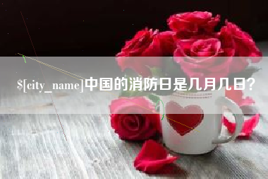 陵水中国的消防日是几月几日？