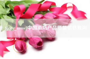 陵水中国消防产品质量信息查询
