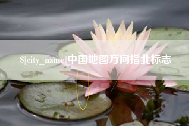 陵水中国地图方向指北标志