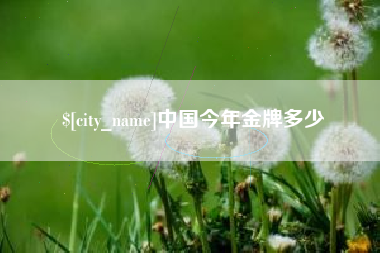 陵水中国今年金牌多少