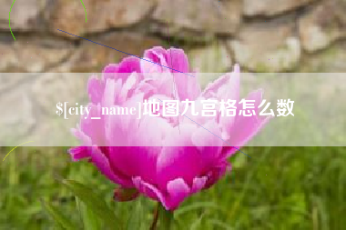 陵水地图九宫格怎么数