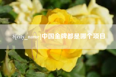 陵水中国金牌都是哪个项目