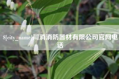 陵水川消消防器材有限公司官网电话