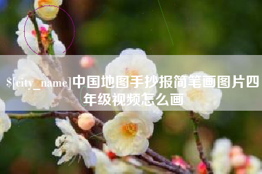 陵水中国地图手抄报简笔画图片四年级视频怎么画