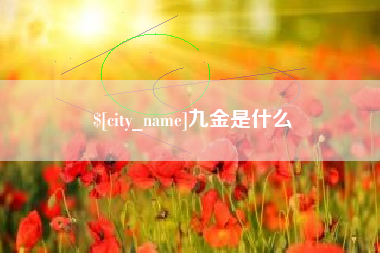 陵水九金是什么