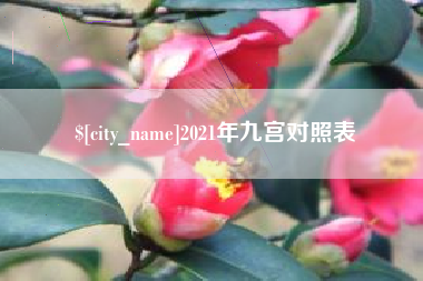 陵水2021年九宫对照表
