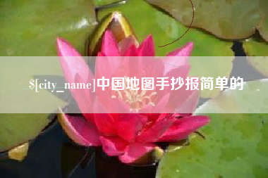 陵水中国地图手抄报简单的