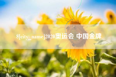 陵水2020奥运会 中国金牌