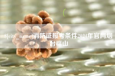 陵水消防证报考条件2024年官网烟台福山