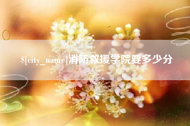 陵水消防救援学院要多少分